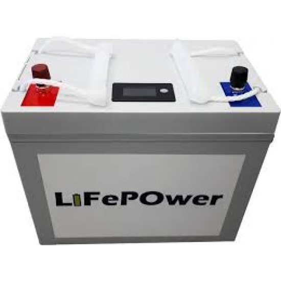 12 VOLTS  DEEP CYCLE  LITHIUM-ION BATTERY 100 A/H FROM LIFEPOWER